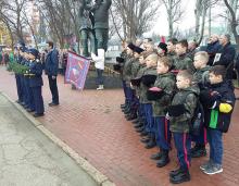 Кадеты «Школы джур» почтили память Керченско-Феодосийского десанта 