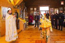 Черноморские казаки приняли участие престольном празднике в честь святителя Стефана Сурожского