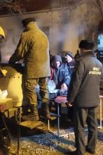 Черноморские казаки оказали помощь иностранным гражданам, эвакуированных из территории Украины