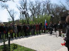 В Феодосии прошел митинг, посвященный 36-летию аварии на Чернобыльской АЭС