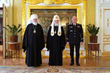 Святейший Патриарх поддержал начинания Всероссийского атамана