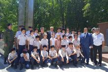В Феодосии казаки и кадеты почтили память павших в годы Великой Отечественной войны