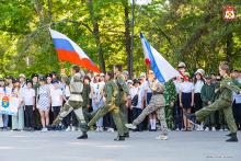 Открытие казачьей смены в Крыму