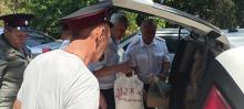 Щёлкинские станичники передали гуманитарную помощь для казаков-добровольцев