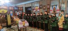 Казачата дружной семьей отметили годовщину торжественной клятвы 