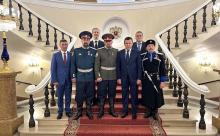 Помощник Президента Дмитрий Миронов встретился с казаками, награждёнными государственными наградами